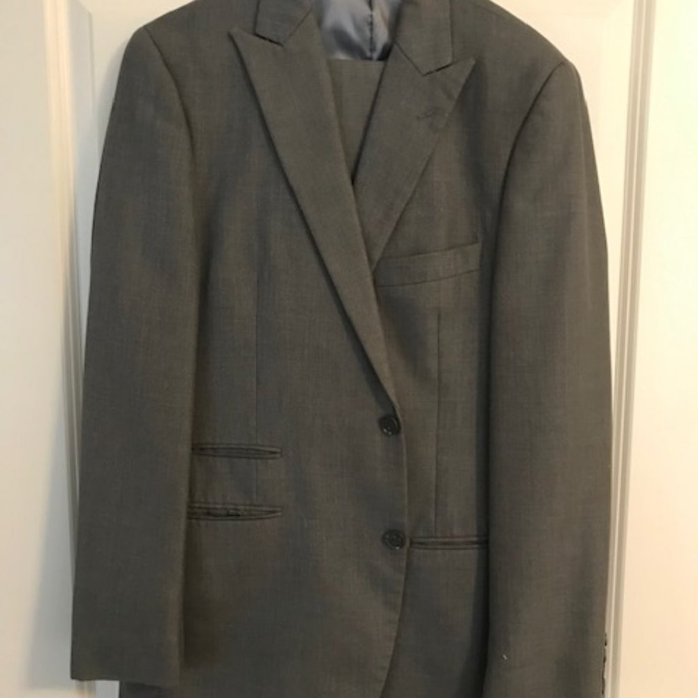 Men's Gray JF J.Ferrar Suit